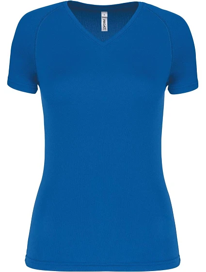 Kariban ProAct PA 477 Dámske športové tričko s výstrihom do V 20.P477 sporty royal blue Kariban ProAct PA 477 Dámske športové tričko s výstrihom do V 20.P477 sporty royal blue