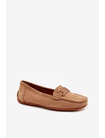 Dámské módní semišové mokasíny Camel model 22220694 - Boto Dámské módní semišové mokasíny Camel model 22220694 - Boto