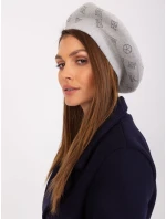 Czapka AT CZ model 19309419 jasny szary - FPrice Czapka AT CZ model 19309419 jasny szary - FPrice