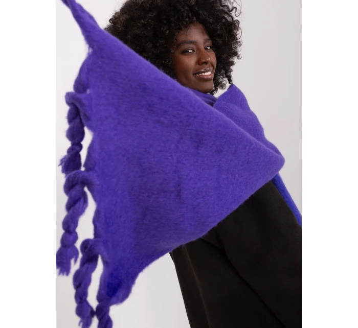 Szalik AT SZ model 19341446 ciemny fioletowy - FPrice Szalik AT SZ model 19341446 ciemny fioletowy - FPrice