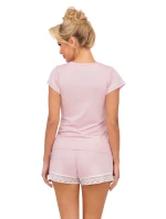 Jednoducho 1/2 púdrovo ružové pyžamo - Donna Jednoducho 1/2 púdrovo ružové pyžamo - Donna
