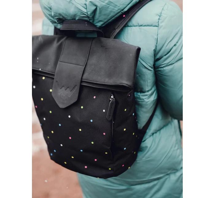 Mestský batoh VUCH Mellora Dotty Black Mestský batoh VUCH Mellora Dotty Black
