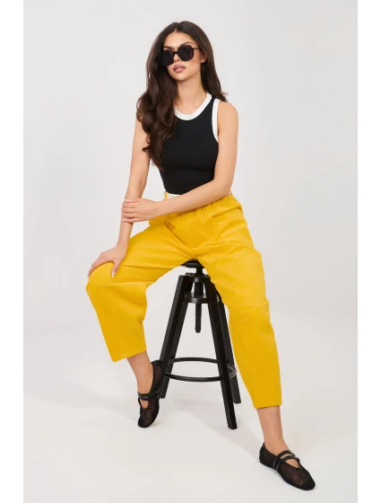 Šnúrové nohavice model 225096 Rue Paris