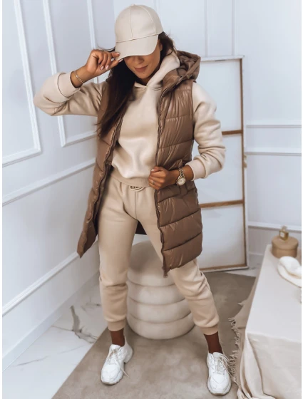Dámská velbloudí vesta Dstreet model 21964826 - FashionStreet