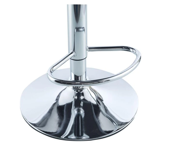 BAROVÁ STOLIČKA HOCKER SIVÁ SADA 2 KS