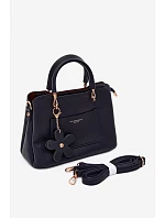 Kabelka z umělé kůže přívěsek modrá model 22220979 - Flora&Co Kabelka z umělé kůže přívěsek modrá model 22220979 - Flora&Co