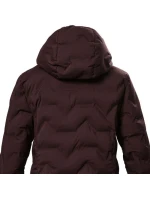 Dámská prošívaná bunda Killtec 9 s kapucí dlouhá bordó model 21798490 - B2B Professional Sports