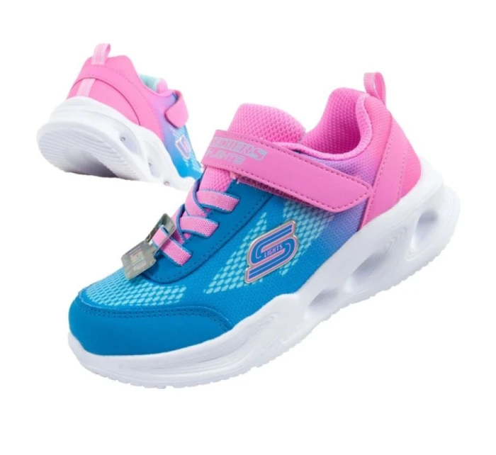 Skechers S Lights-Skechers Sola Jr 303714N/HPBL Skechers S Lights-Skechers Sola Jr 303714N/HPBL