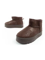 snow boots winter fashion  boots dark brown dámské model 21406169 - Lee Cooper