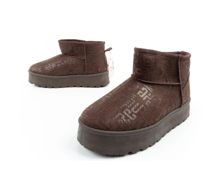 snow boots winter fashion  boots dark brown dámské model 21406169 - Lee Cooper