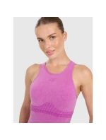 Dámske štíhle rýchloschnúce tričko na jogu a pilates 4F 4FWAW25TFSLF578-54A Dámske štíhle rýchloschnúce tričko na jogu a pilates 4F 4FWAW25TFSLF578-54A