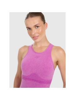 Dámske štíhle rýchloschnúce tričko na jogu a pilates 4F 4FWAW25TFSLF578-54A