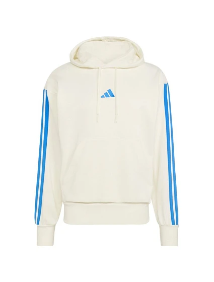 Pánská mikina Essentials 3Stripes French Terry Hoodie cream model 22072175 pánská - ADIDAS