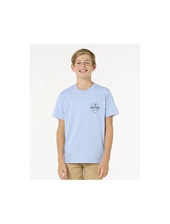 Detské tričko RIP CURL STAPLE TEE – BOY, modré