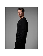 Pánská mikina z fleece s střihem bez kapuce x model 22359195 - 4F