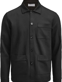 J.Harvest & Frost Patch Pocket Overshirt Košeľová bunda 63.2101 čierna