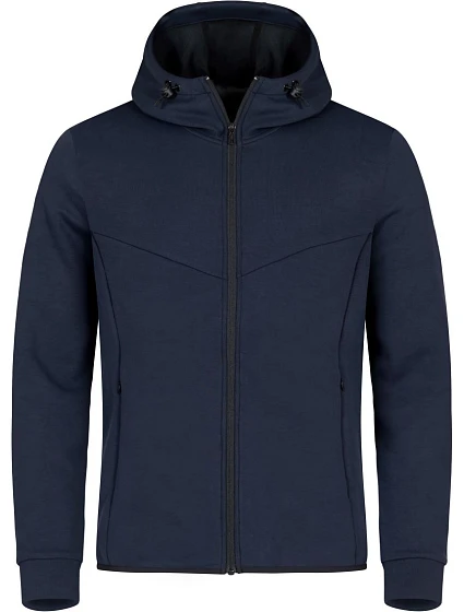 Clique Hayden Sweat Jacket Men Pánska mikina s kapucňou 67.1024 tmavomodrá Clique Hayden Sweat Jacket Men Pánska mikina s kapucňou 67.1024 tmavomodrá