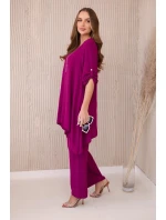 Súprava blúzka + nohavice s príveskom slivky Súprava blúzka + nohavice s príveskom slivky