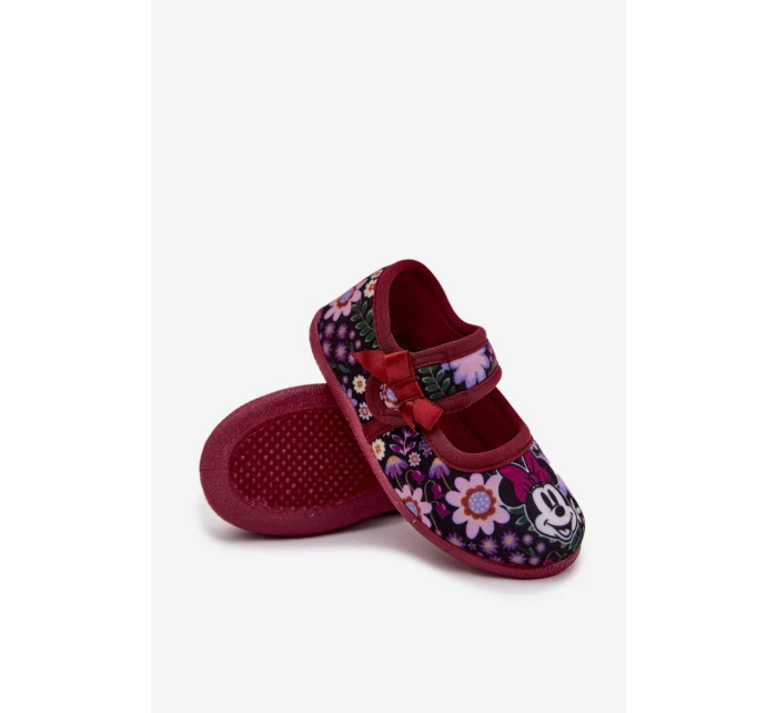 Balerínky Bačkory Pro Dívky MINNIE MOUSE Bordeaux Nomi