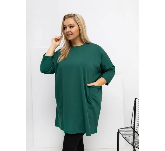 Blúzka RV BZ A1076.00 tmavozelená