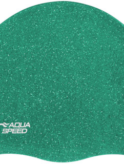 Plavecká čepice model 18787941 Dark Green Pattern 12 - AQUA SPEED