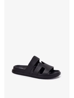 Dámske penové papuče - čierne