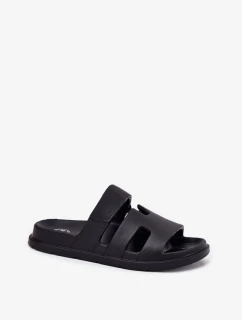 Dámske penové papuče - čierne