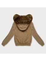 kurtka z ciemny beżowy model 21731640 - S'WEST kurtka z ciemny beżowy model 21731640 - S'WEST