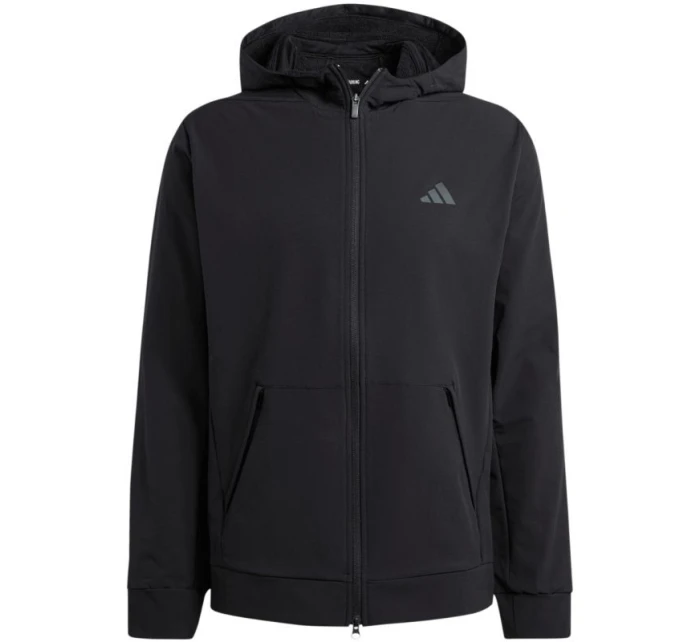Pánska mikina adidas Designed for Training COLD.RDY Full-Zip Hoodie black IN5607 pánske oblečenie