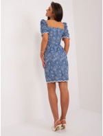 Sukienka LK SK 509404.20 ciemny niebieski