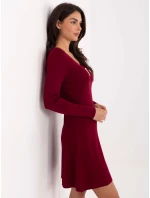 Sukienka PM SK model 21365508 bordowy - FPrice