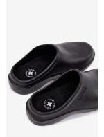 Pánske penové papuče - čierne