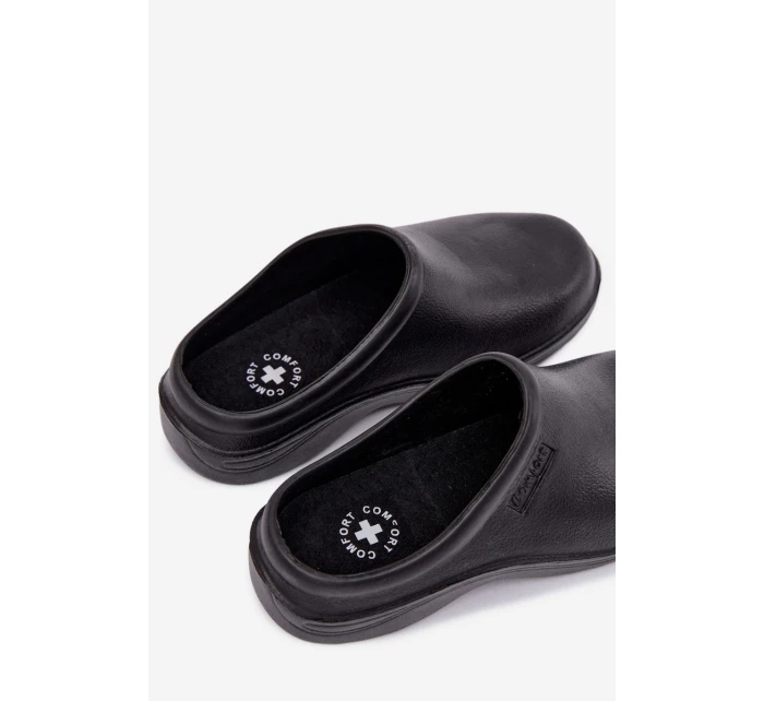 Pánske penové papuče - čierne