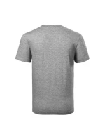 Základné unisex tričko (tmavosivý melanž (štítok značky))