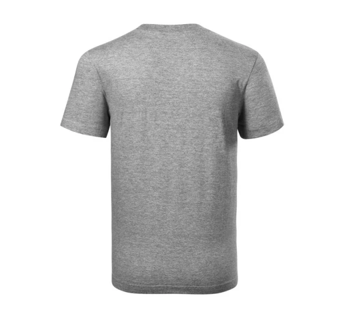 Základné unisex tričko (tmavosivý melanž (štítok značky))