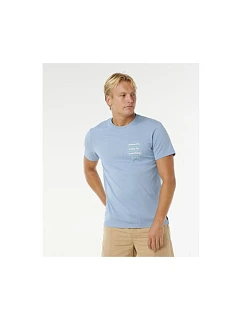 Pánske tričko RIP CURL Vaporcool Search 3 Stacks Tee, modré