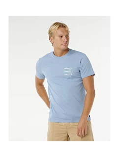Pánske tričko RIP CURL Vaporcool Search 3 Stacks Tee, modré