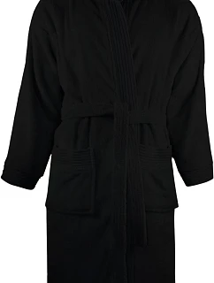 Bathrobe Župan s kapucí black model 22526751 - The One Towelling