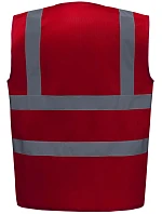 Bezpečnostná vesta Yoko HVW 100 Hi-Vis 79.W100 červená Bezpečnostná vesta Yoko HVW 100 Hi-Vis 79.W100 červená