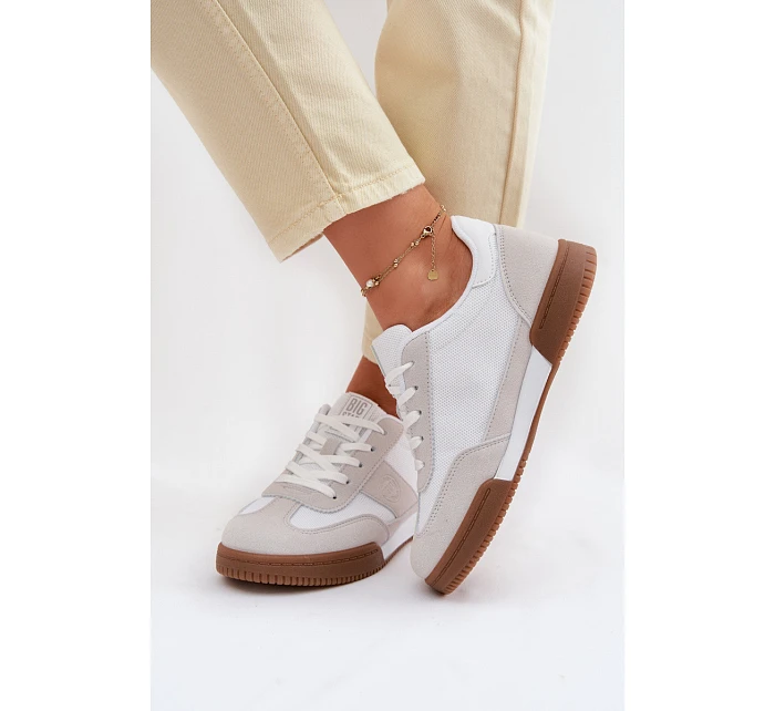 Dámské tenisky Big Star model 22069383 Bílé - Big Star Shoes Dámské tenisky Big Star model 22069383 Bílé - Big Star Shoes