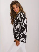 Bluzka model 20235247 czarno biały - FPrice