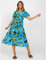 Šaty DHJ SK model 17392061 černá a modrá - FPrice