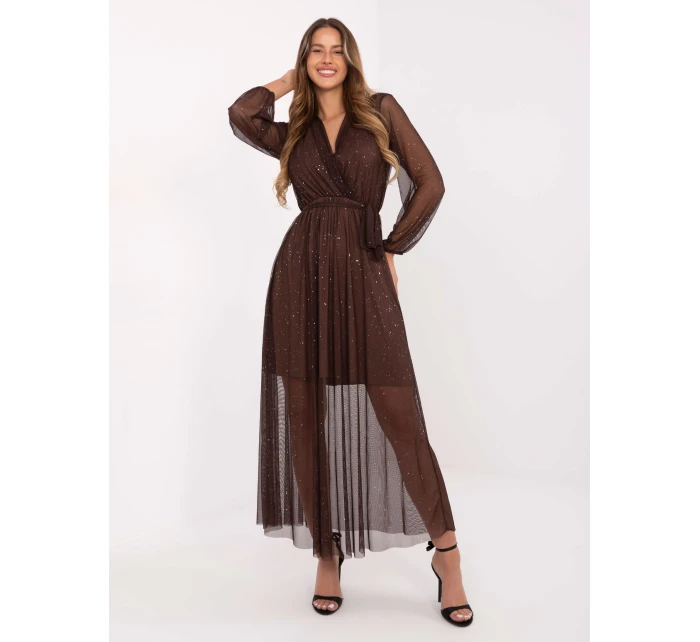 Šaty IT SK 21808.01 hnedé