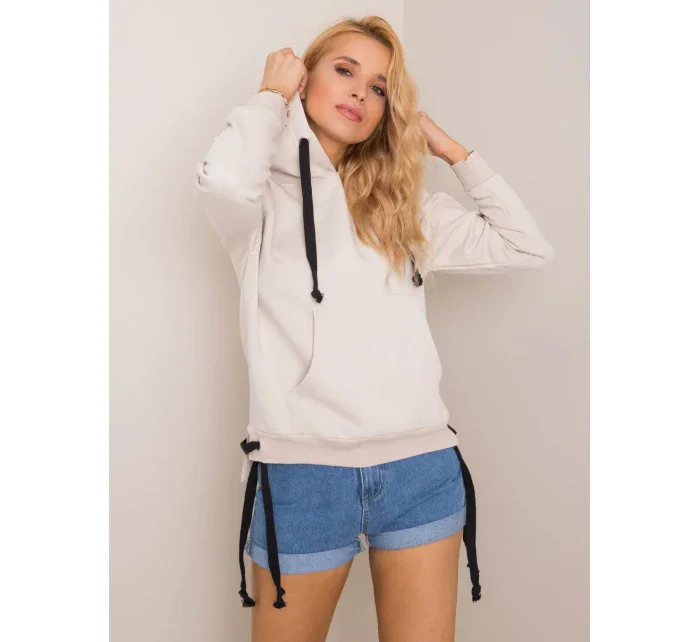 Dámska mikina TW BL G031.20P svetlo béžová