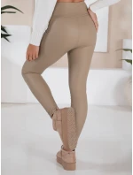 dámské voskované kalhoty béžové Dstreet model 21970454 - FashionStreet