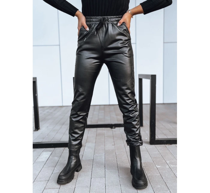 Dámské voskované kalhoty black Dstreet model 21971562 - FashionStreet