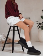 Dámské černé semišové sněhule Dstreet model 21994461 - FashionStreet