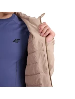 Pánska lyžiarska bunda 4F M0787 beige 4FWAW25TTJAM0787 83S pánska
