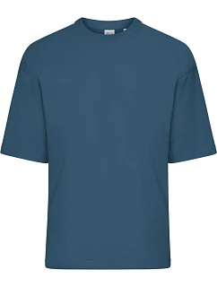 Těžké bio oversize tričko 02. dusty blue model 22446105 - Daiber