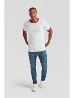 T tričko red/white model 22496646 - Fruit of the Loom